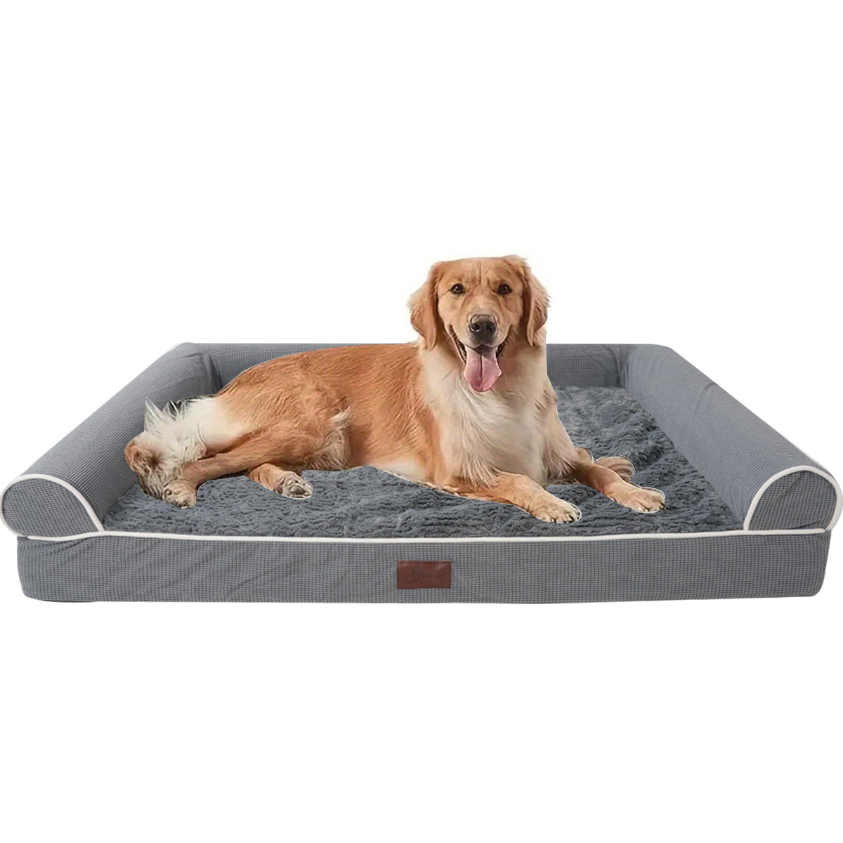 Foam Pet Mattress Non-slip Base-offered Bed For Dogs and Cats