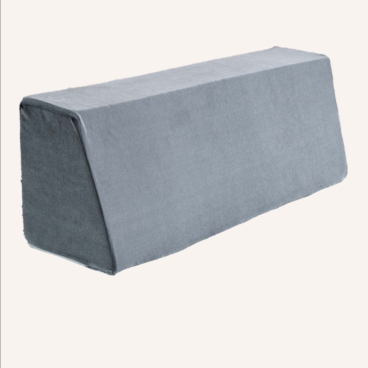 Wedge Bolster Pillow Memory Foam Pillow with Bolster Linen Case For Bed Suitable For Women