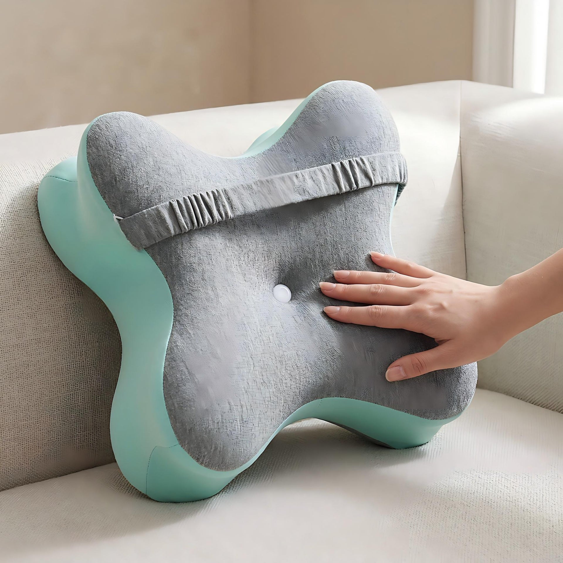 Comfort Companion Lumbar Support Pillow for Office Car & Power Naps