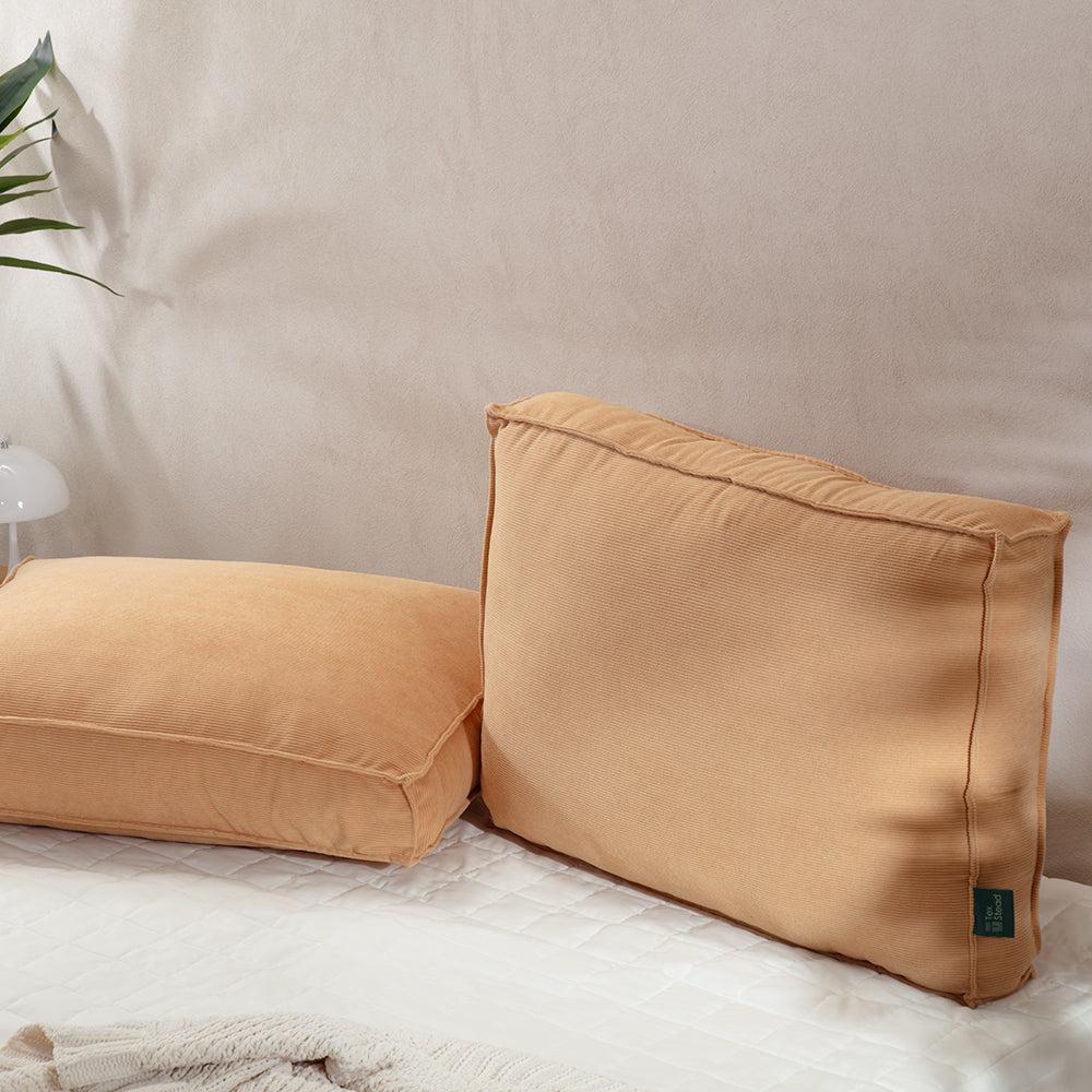 Large Lumbar Pillow Relieves Back Pressure Soft & Cozy