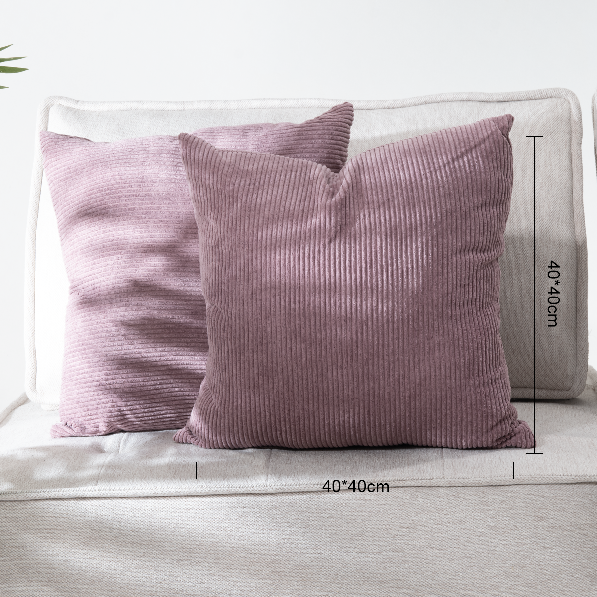 Simple Luxury Style Pillowcase Multi-colour Matching Available For Unisex Home Decoration