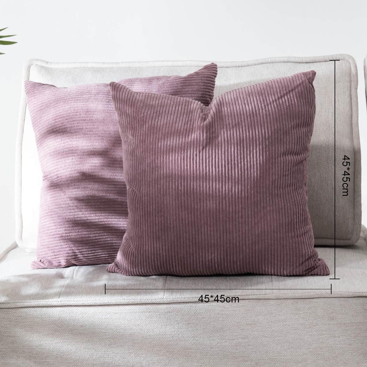 Simple Luxury Style Pillowcase Multi-colour Matching Available For Unisex Home Decoration