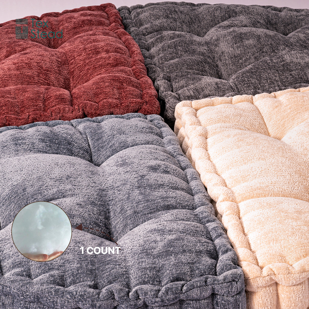 Reading Pad Triangular Cheese Pillow  With Insert Free Assembly Pillow