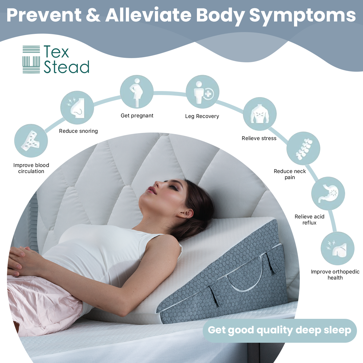 Foam sleeping wedge acid reflux online
