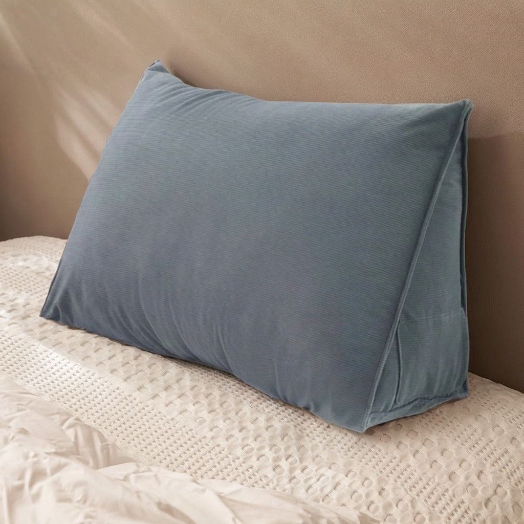Triangle Backrest Pillow Reduces Reflux Soft High Resilience