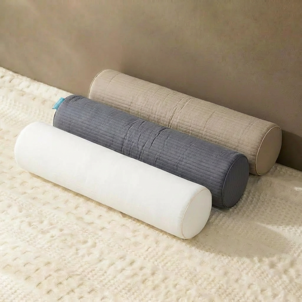 Luxury Quilted Pillow with High-Density Foam Breathable Fabric for Ultimate Comfort & Support