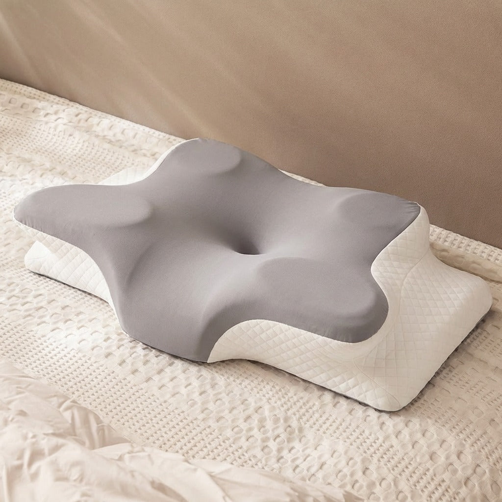 Ergonomic Multi-Functional Pillow for Neck, Back, and Side Sleepers