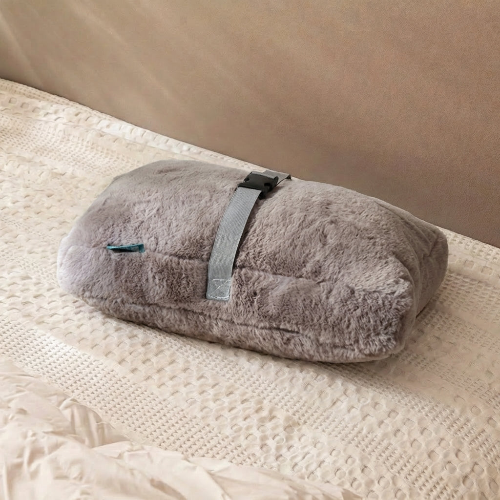 Rabbit Fur Leg Hug Pillow Square & Round Soft Knee Support Cushion