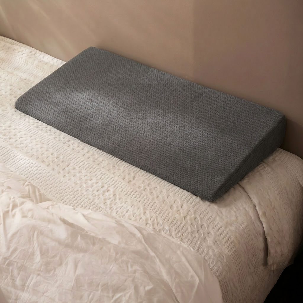 Bed Wedge Pillow Wedge Mattress Topper With Washable Cover for Acid Reflux Neck Pain
