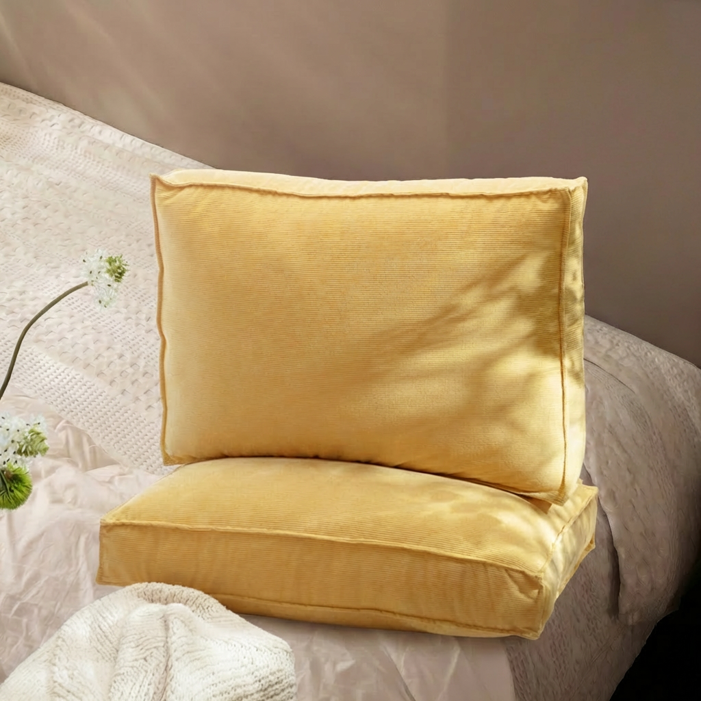 Large Lumbar Pillow Relieves Back Pressure Soft & Cozy