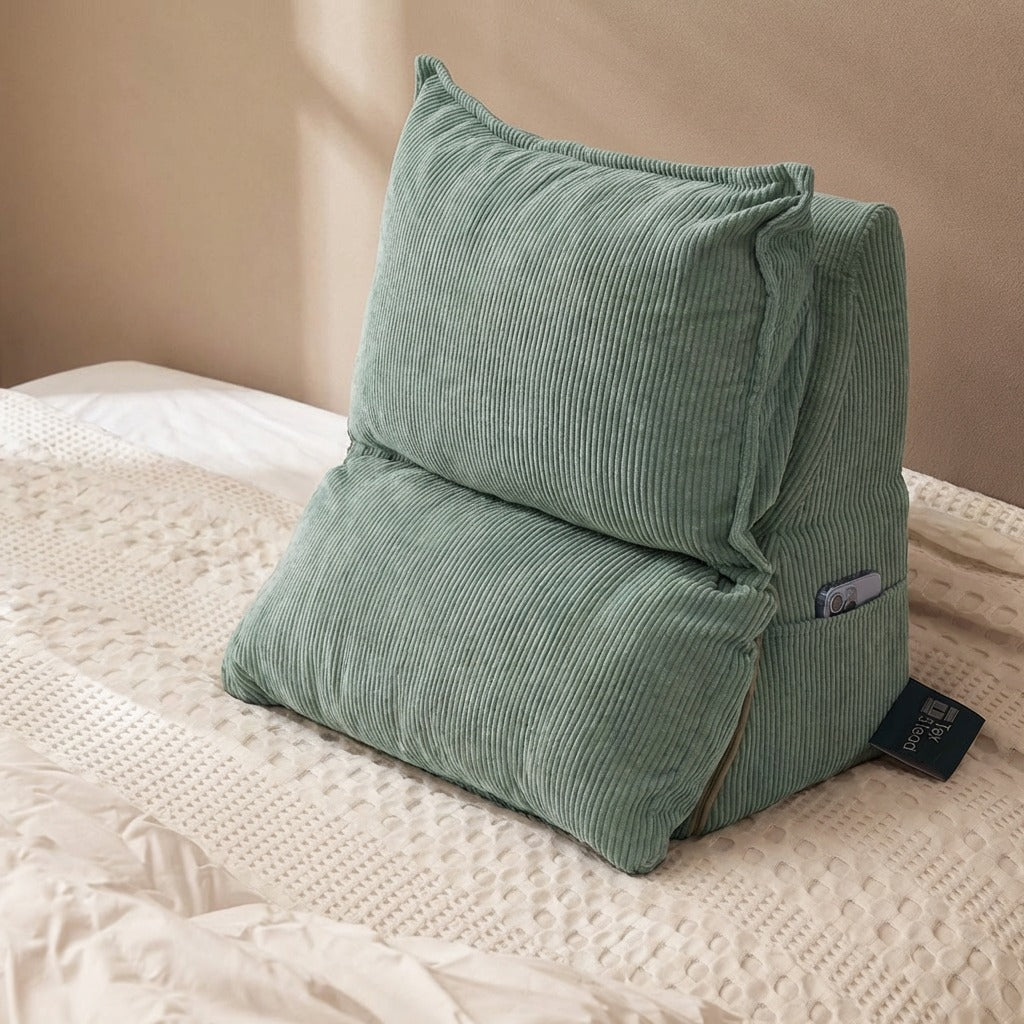 2-in-1 Wedge Pillow Relieves Reflux Snoring Supports Back