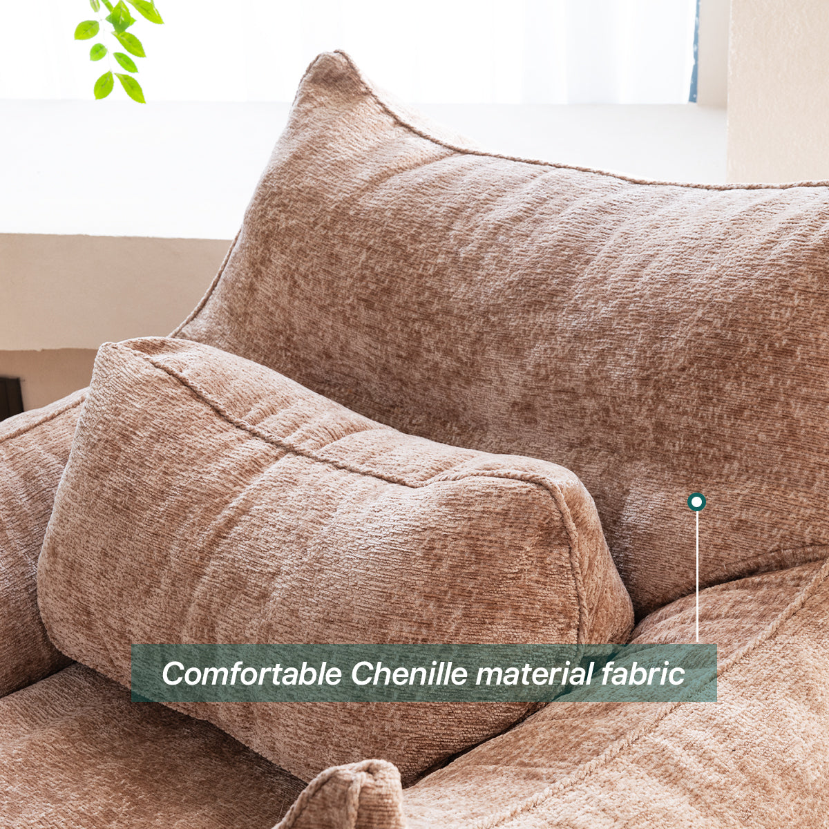 Comfortable Lazy Sofa Bean Bag Cozy Sofa for Adults Teens