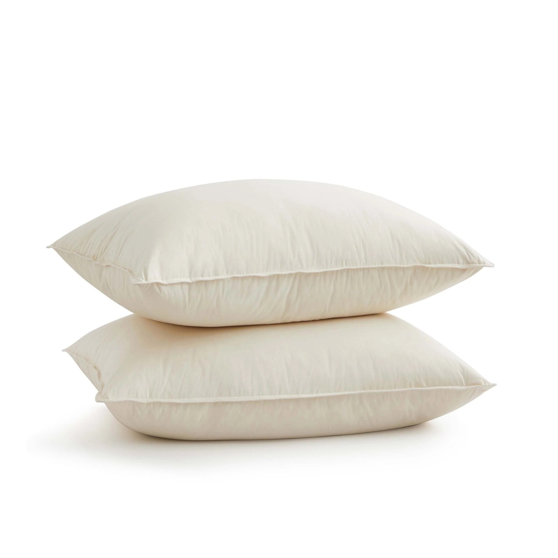 Cotton Down Feather Pillows  Good For Side Sleeper